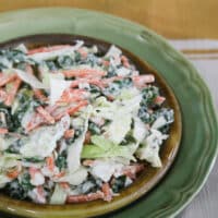 Kale and Cabbage Slaw