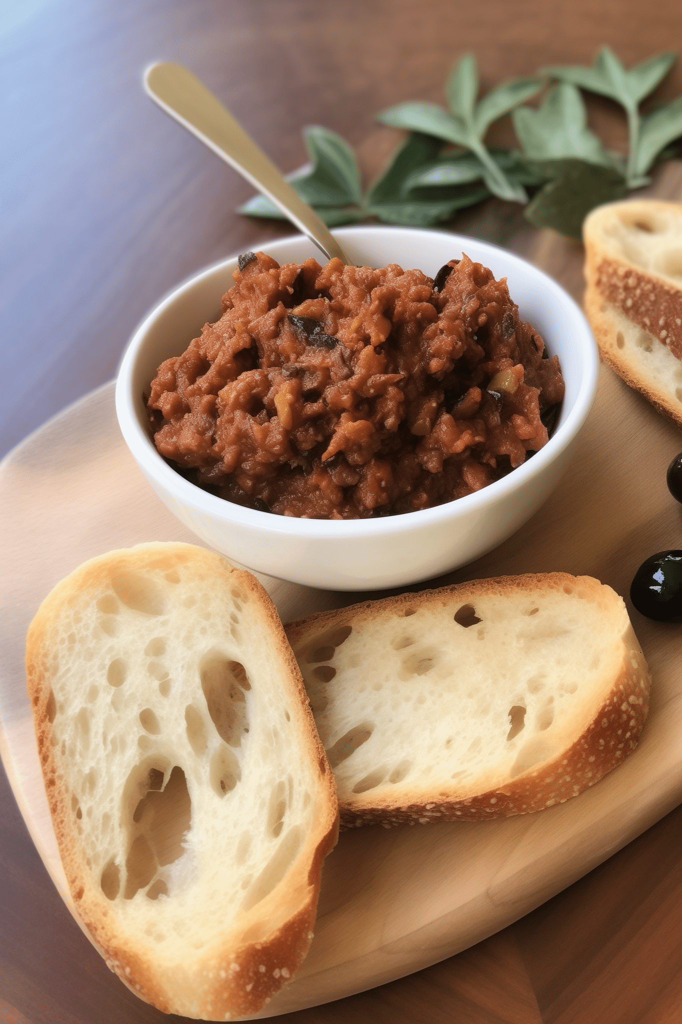 sun dried tomato and olive tapenade