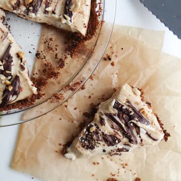 Peanut Butter Pie by Sharon Palmer from Plant-Powered
