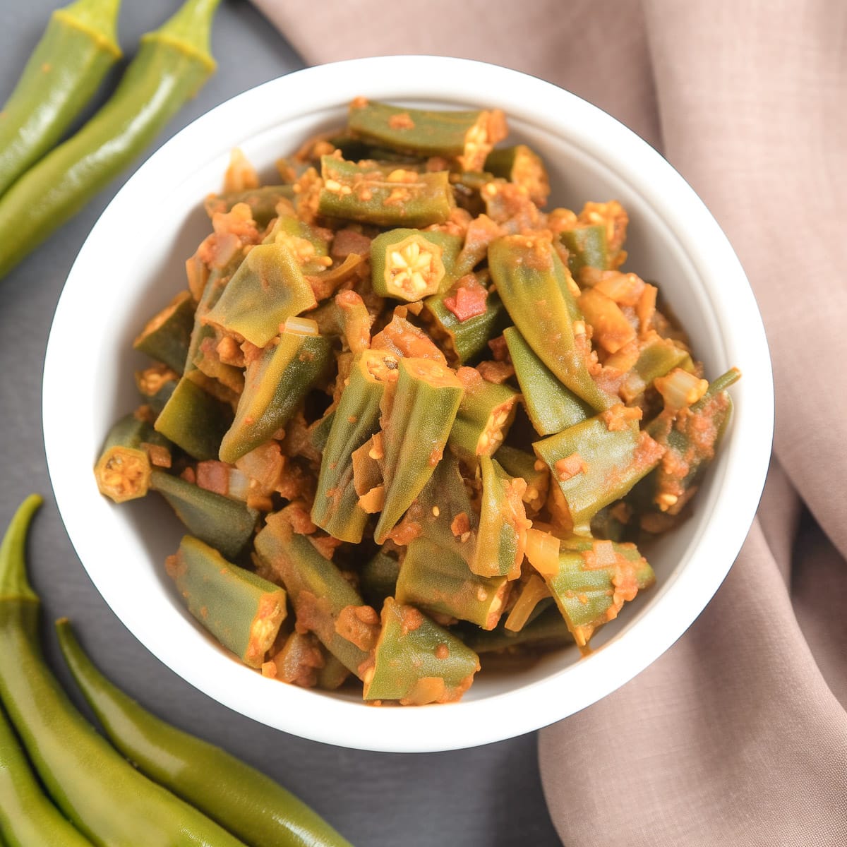 okra masala