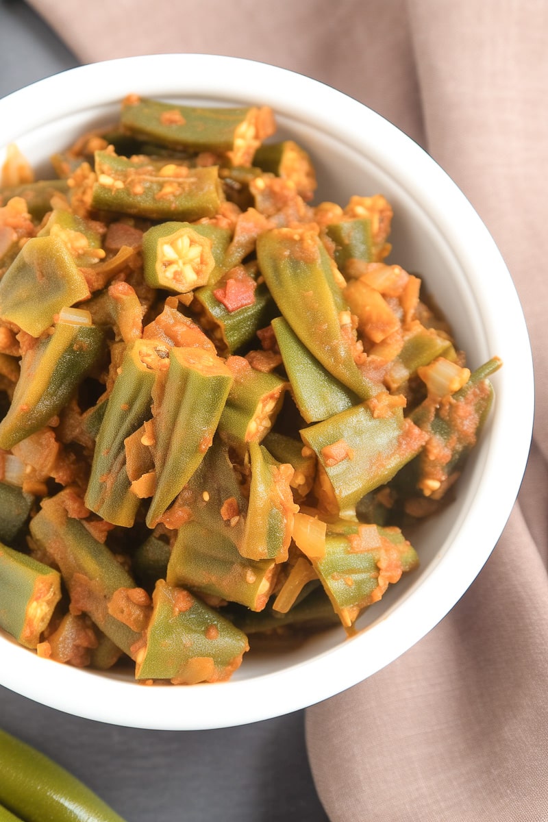 okra masala