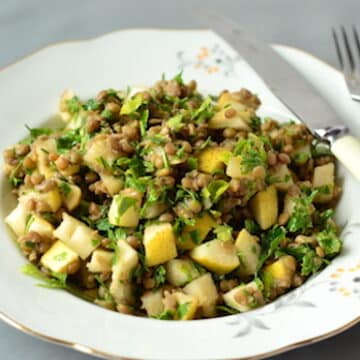 lentil and potato stew