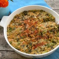 broccoli and vegan cheddar rice casserole recipe
