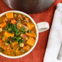 Chunky Sweet Potato Bisque