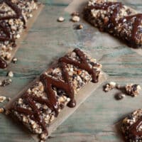 Chocolate Nutty Bars from Leslie Cerier