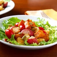 Roasted root vegetable salad