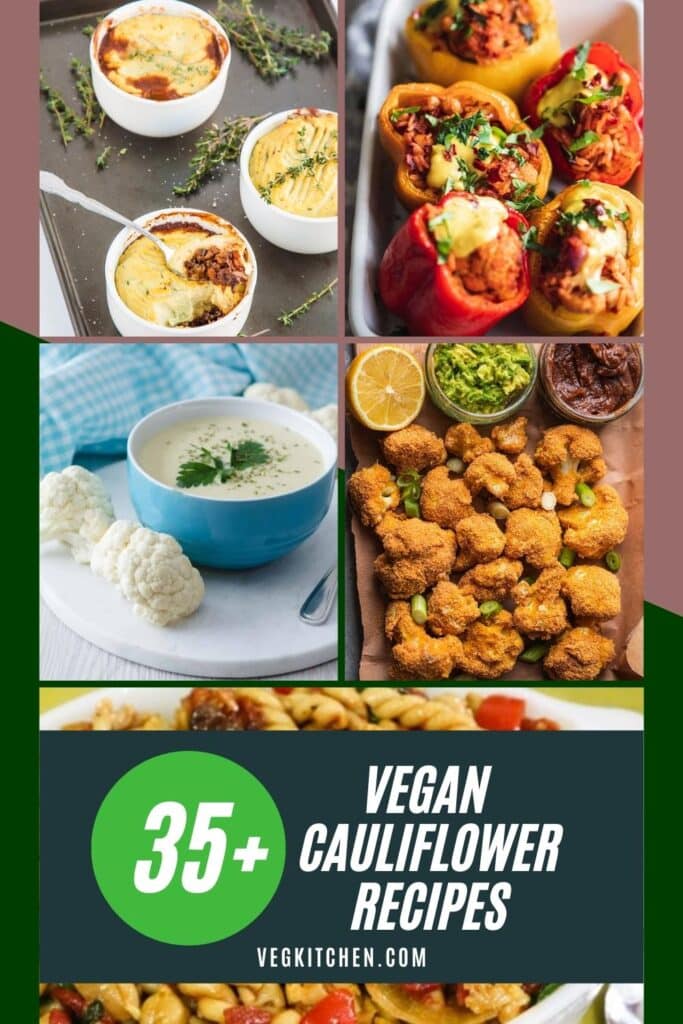 vegan gluten free cauliflower recipes