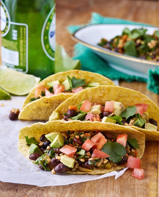 Veggie oat taco filling recipe