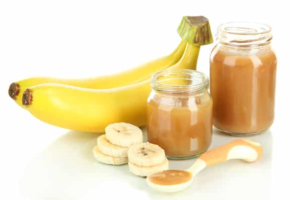  Aliments pour bébés en purée de banane maison 