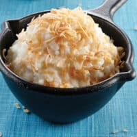 Coconut rice pudding recipe