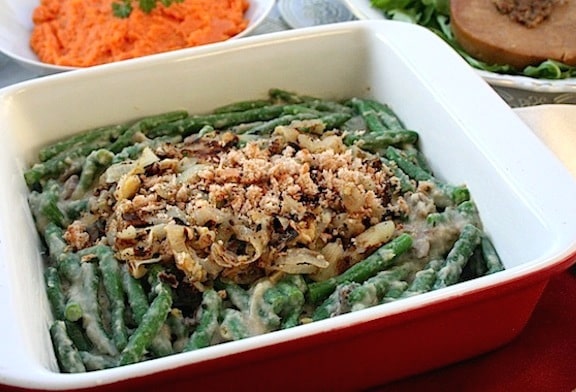 Vegan Green bean casserole