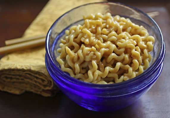 Kid-friendly peanut butter noodles recipe