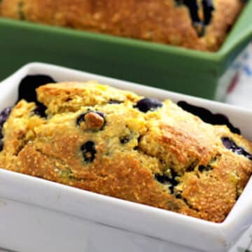 Vegan Blueberry Cornbread