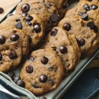 Pumpkin Chocolate Chip Cookies But I Could Never Go Vegan by Kristy Turner
