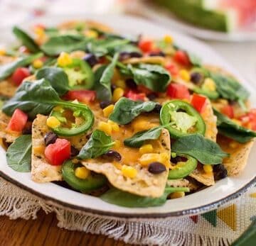 Fully Loaded Vegan Nachos