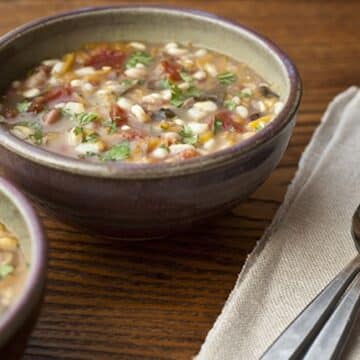 Sweet Potato and Black Bean Chili by Leslie Cerier