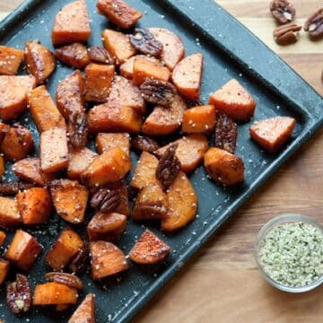 Roasted Sweet Potatoes from Leslie Cerier