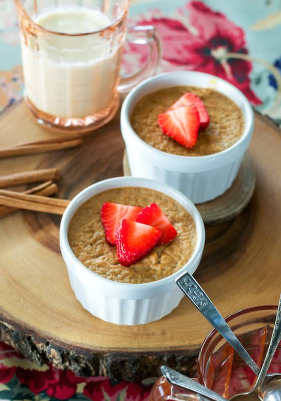 Baked Almond Butter & Apricot Oatmeal recipe by Ann Oliverio
