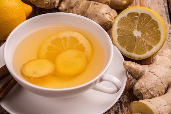 Ginger and Lemon Tea recipe