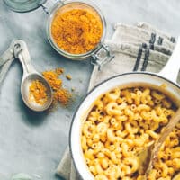 Vegan mac n cheese mix by Miyoko Schinner