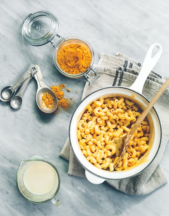 Vegan mac n cheese mix by Miyoko Schinner