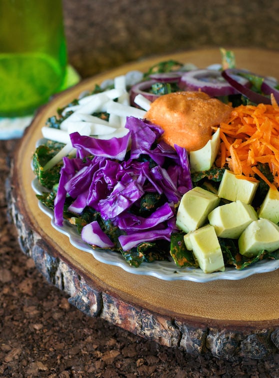 Rawkin Kale Salad by Somer McCowan