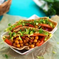 BBQ Chickpea Sandwich