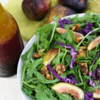 Fresh Fig and Arugula Salad