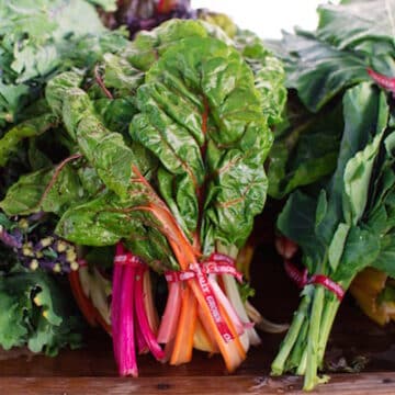 Chard at market