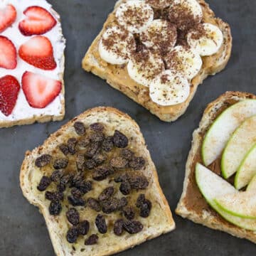 Sweet spreads for toast