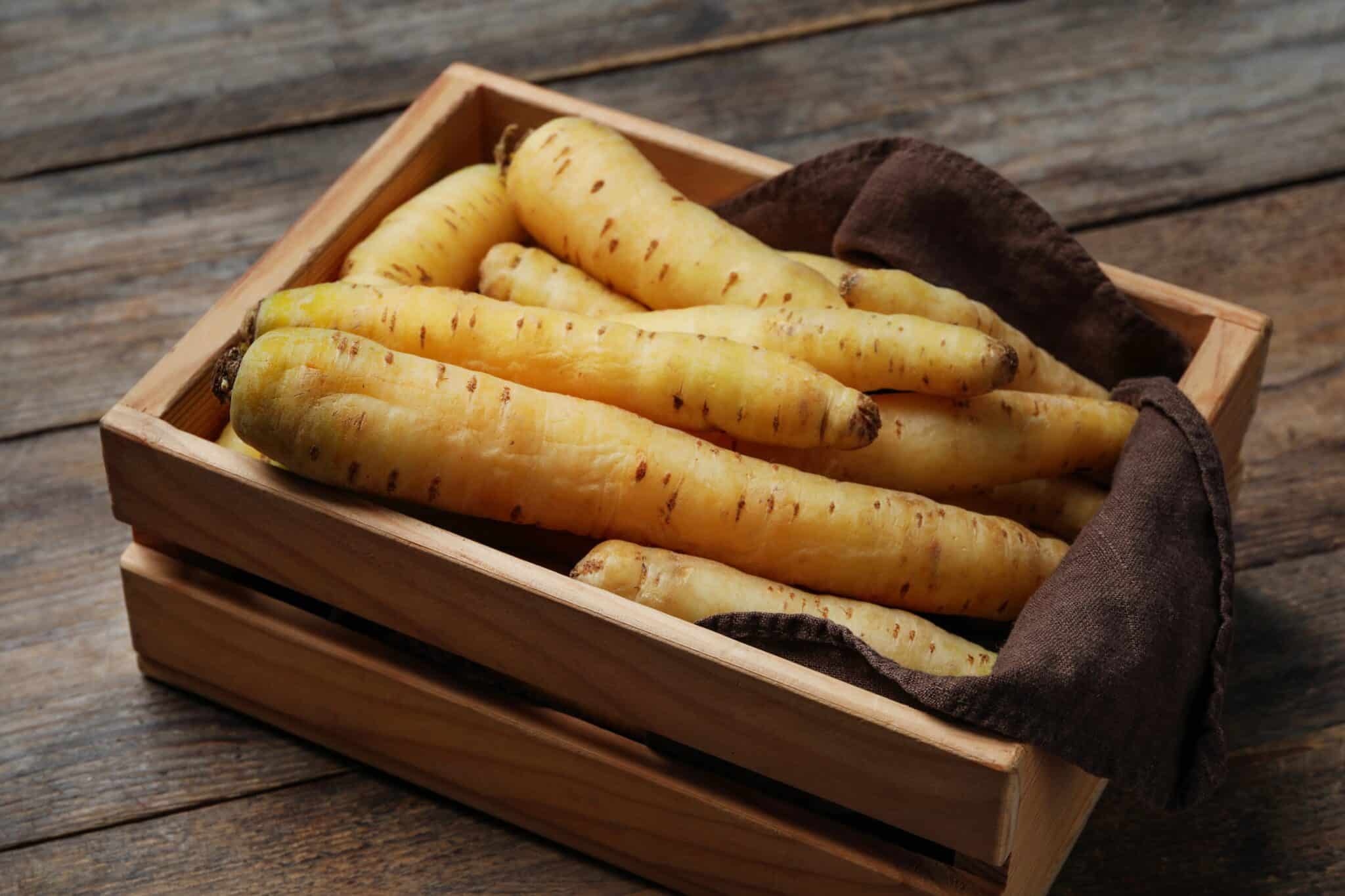 white carrots
