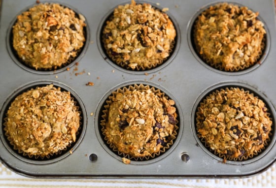 Crunchy Granola Muffins