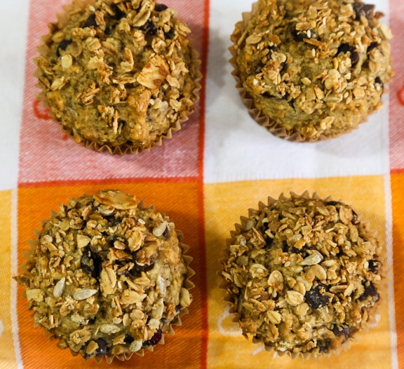 Crunchy Granola Muffins recipe