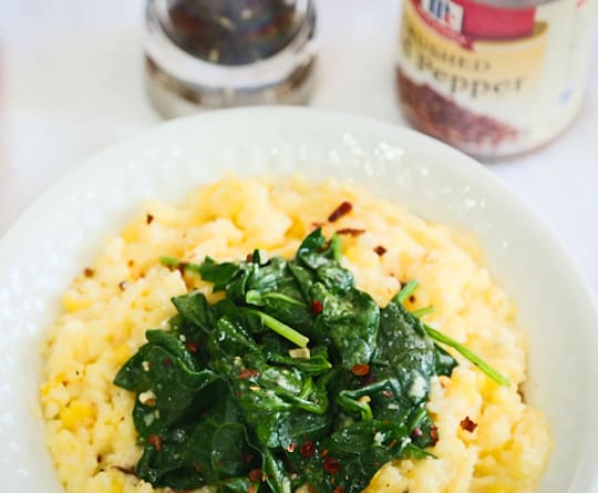 Hominy Grits and Greens