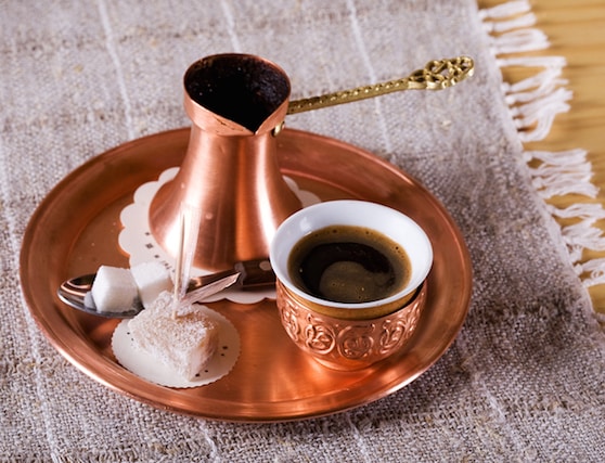 Turkish traditional coffee 