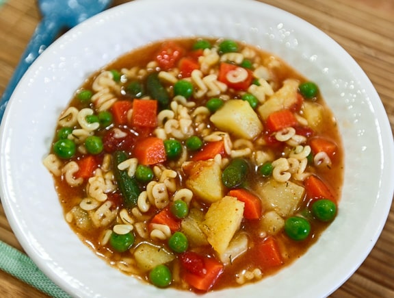 Alphabet vegetable Soup recipe