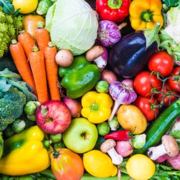 Different vegetables background.Healthy eating.