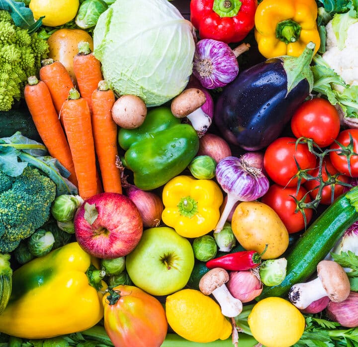 Different vegetables background.Healthy eating.