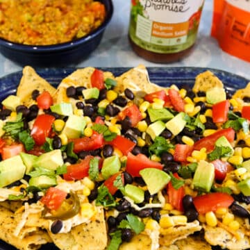 Black Bean Nachos Grandes