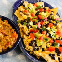 Black Bean Nachos Grandes recipe