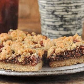Sesame Berry Squares