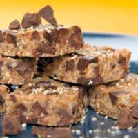 Hemp Chocolate Chunk Blondies