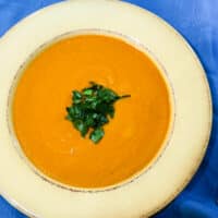 Coconut Curried Carrot Soup