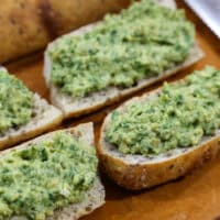 Chickpea, Spinach, and Avocado Spread