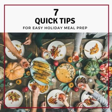 meal prep tips