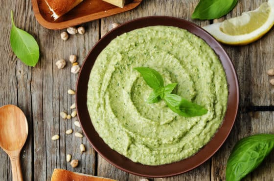 Basil Hummus