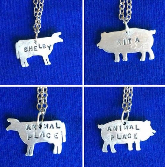 Christy Robinson aluminum necklaces