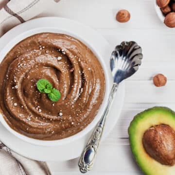 Vegan Avodcado Maca Chocolate Pudding From Avocado Pudding