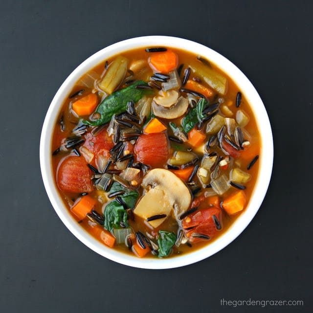 Wild Rice Vegetable Soup