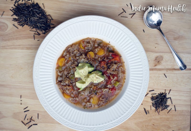 WILD RICE SOUP .:. GLUTEN-FREE & VEGAN